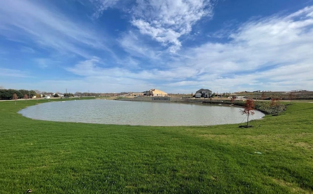 view of water feature