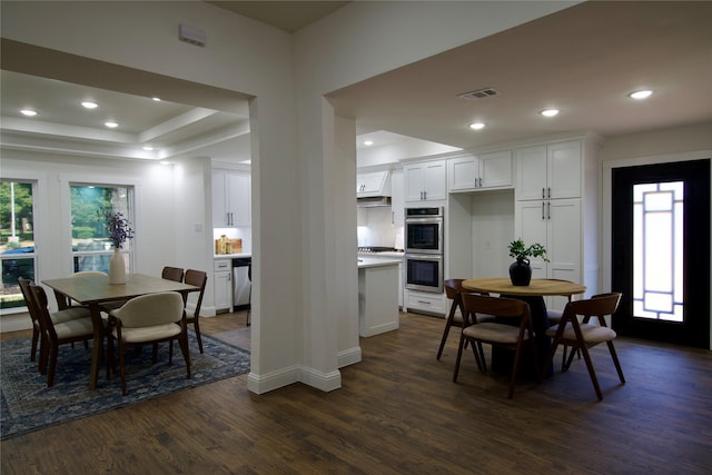 kitchen featuring decorative backsplash, light stone counters, stainless steel appliances, sink, and white cabinetry