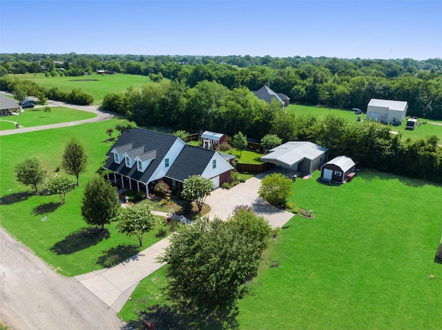 510 N Mcclendon St, Leonard, TX 75452 - drone / aerial view