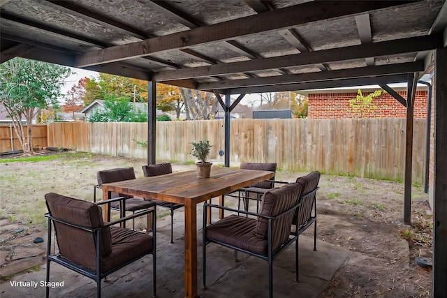 view of patio / terrace