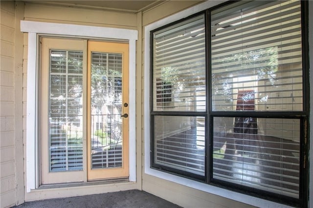 view of property entrance