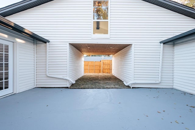 view of entrance to property