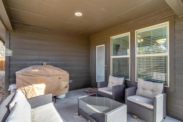 221 Gardenia Dr, Azle, TX 76020 - view of patio with outdoor lounge area