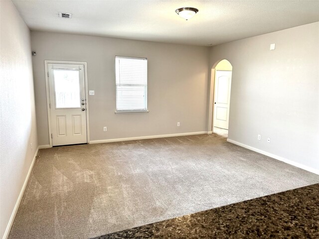 empty room with carpet