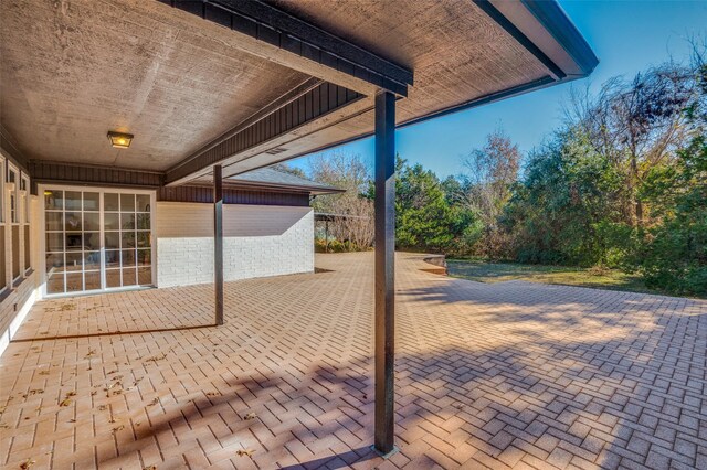 rear view of house featuring a patio area