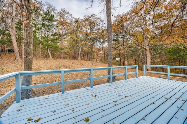 view of deck