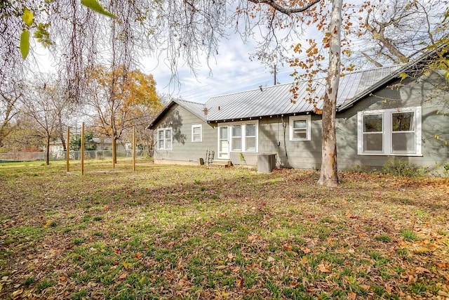 view of rear view of property