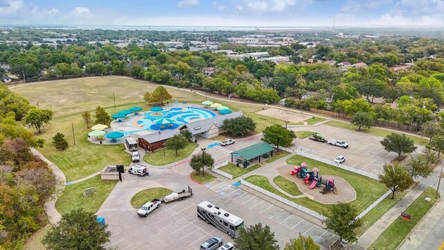 aerial view