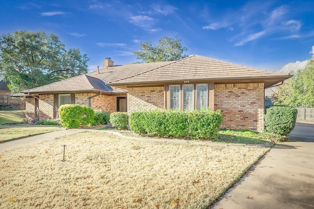 view of ranch-style house