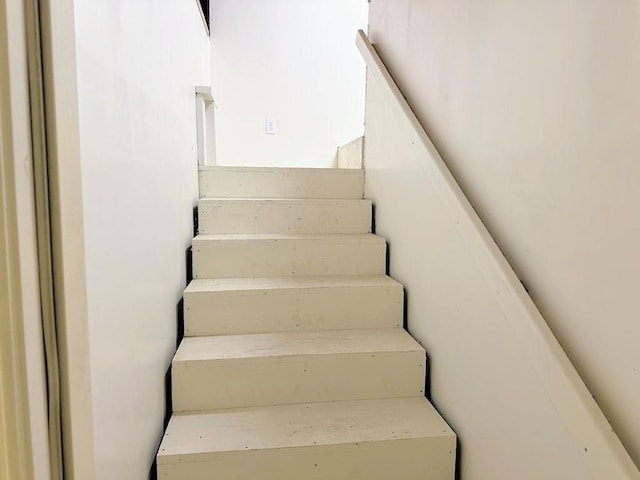 view of stairs