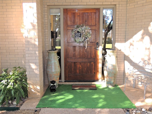 view of entrance to property