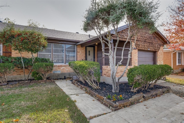 ranch-style house with a garage