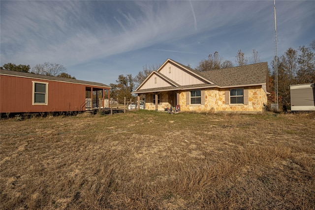 view of rear view of house