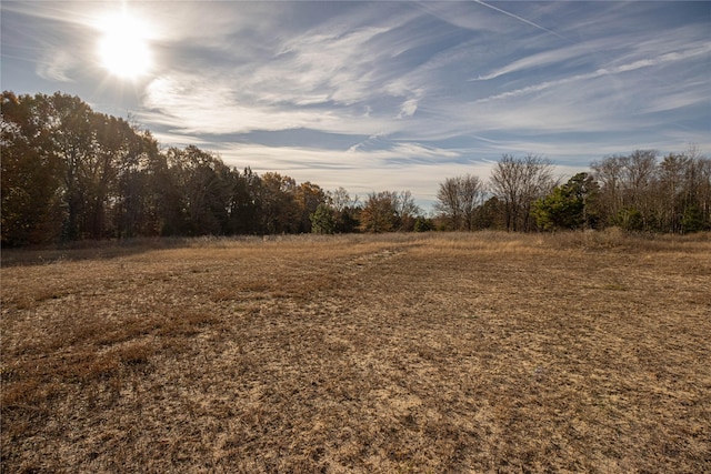 view of landscape with a rural view