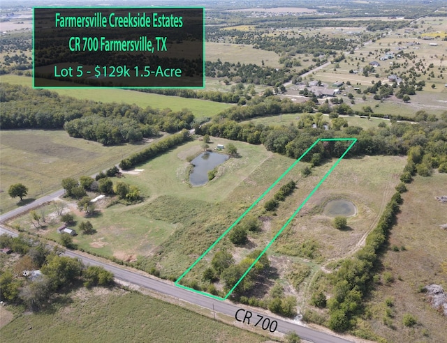 LOT5 County Rd 700, Farmersville TX, 75442 land for sale