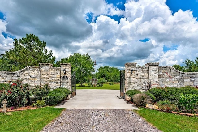 view of gate