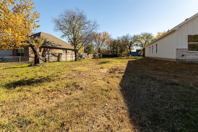 view of yard