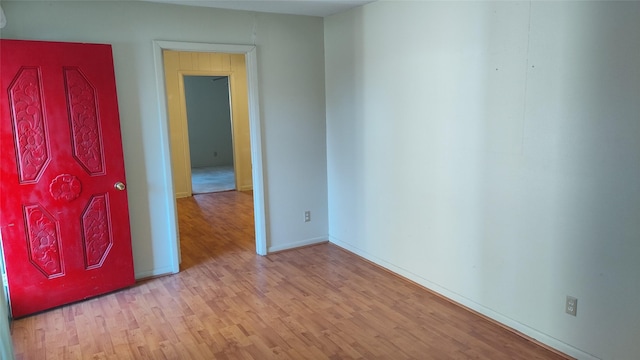 entryway featuring light hardwood / wood-style floors