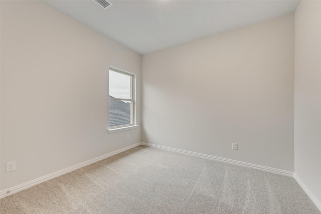 empty room with carpet floors