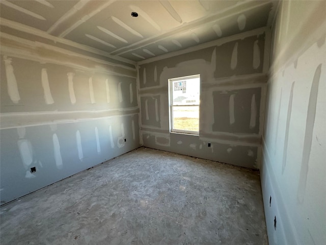 view of empty room