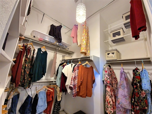 view of spacious closet