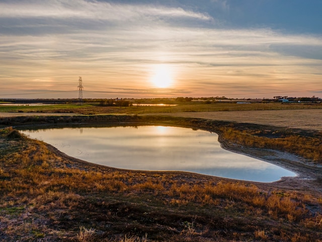 property view of water