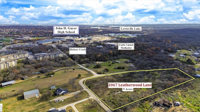 2067 Leatherwood Ln, Denton TX, 76210 land for sale