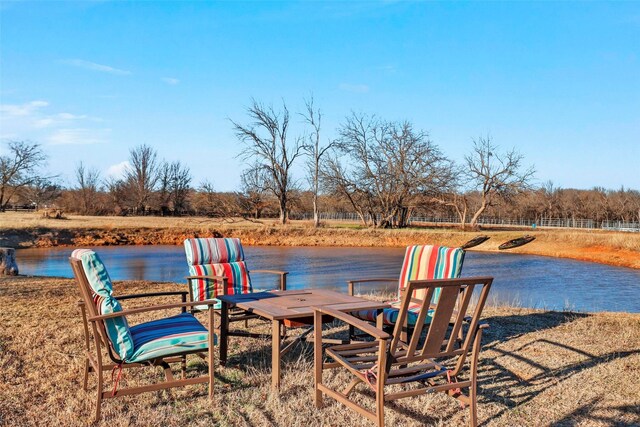 view of property's community with a rural view