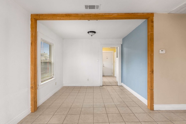 view of tiled empty room