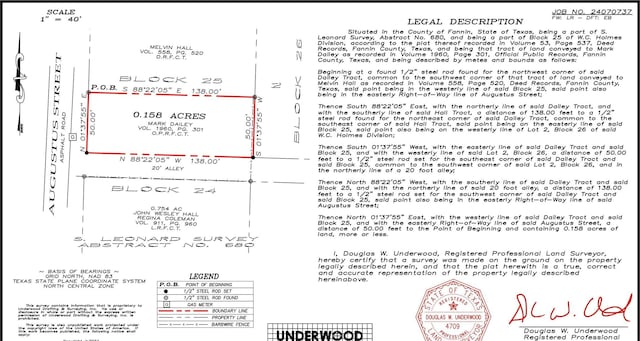 515 Augustus St, Trenton TX, 75490 land for sale