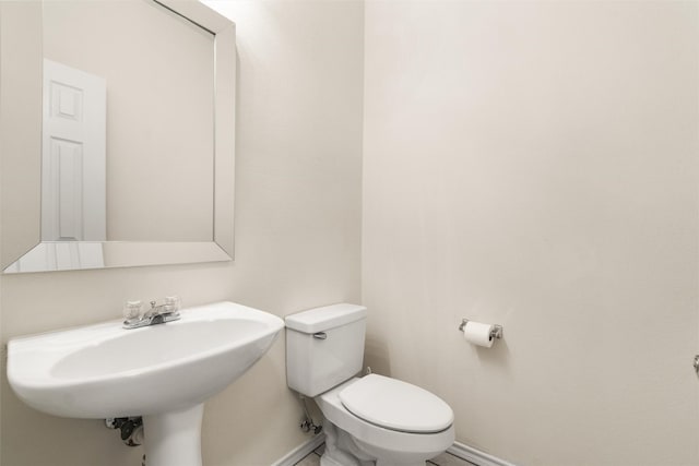 bathroom with toilet