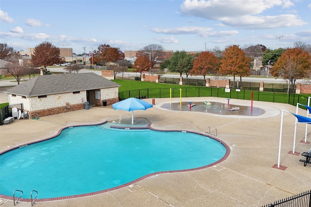 view of yard featuring a playground