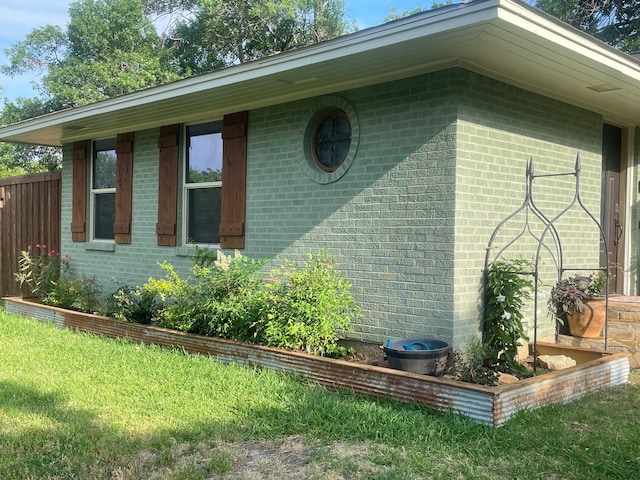 view of side of property