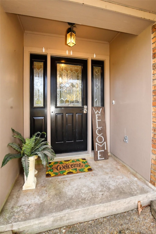 view of entrance to property