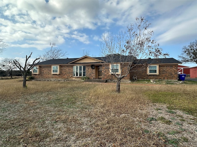 view of ranch-style house