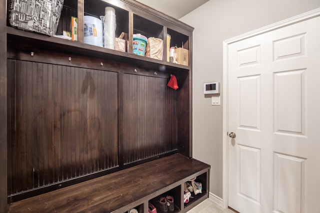 view of mudroom