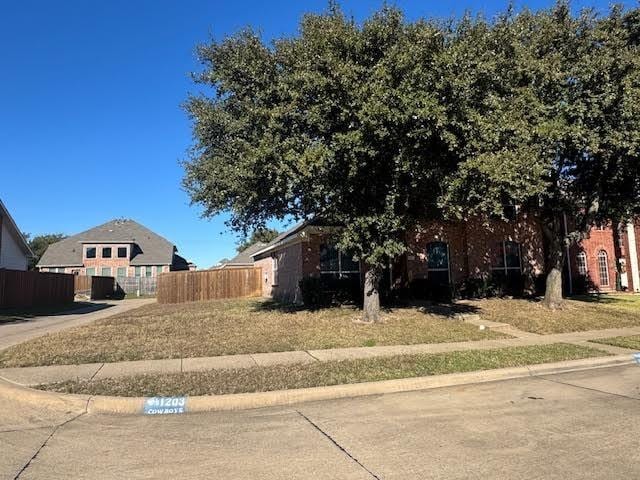 view of obstructed view of property