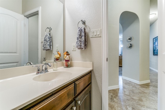 3308 Estacado Dr, Denton, TX 76210 - bathroom featuring vanity