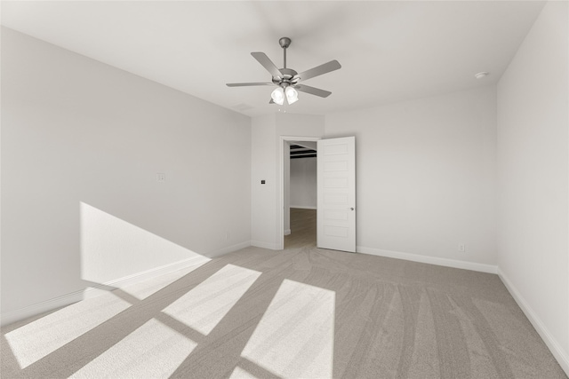 1057 Fleetwood Dr, Justin, TX 76247 - unfurnished bedroom featuring ceiling fan and light carpet