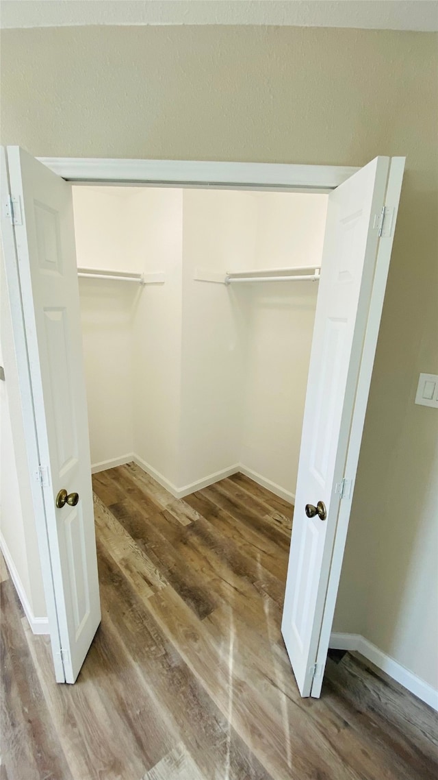 view of closet