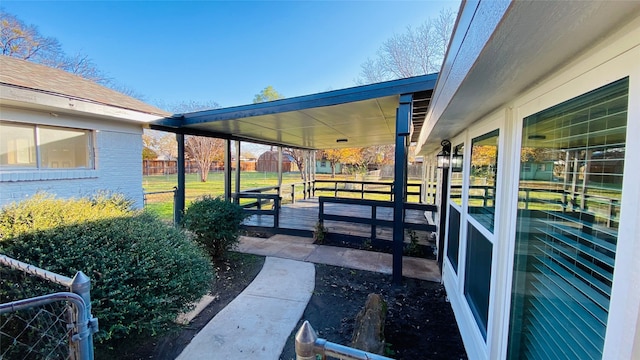 view of patio / terrace