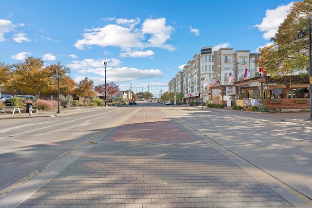 view of road