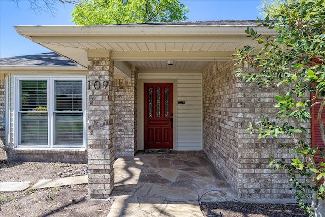 109 Crestwood Dr, Rockwall, TX 75087 - entrance to property with brick siding