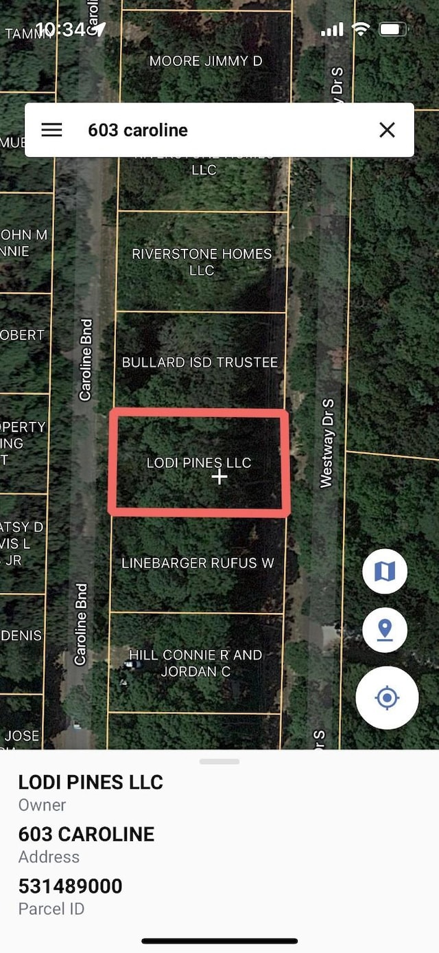 603 Caroline Bnd, Bullard TX, 75757 land for sale