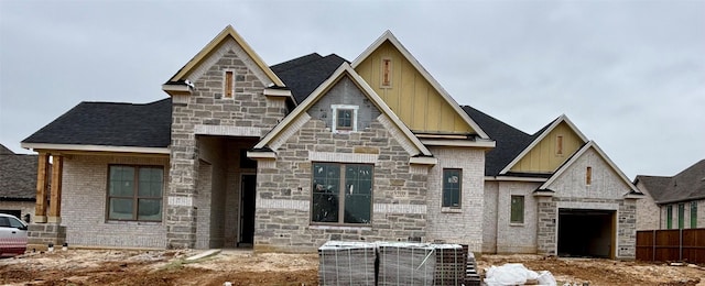 view of front facade with cooling unit