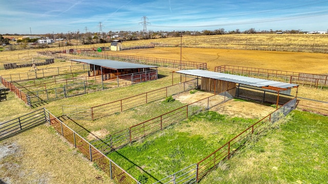 737 Green Branch Rd, Weatherford, TX 76085 - view of rural area with agricultural land