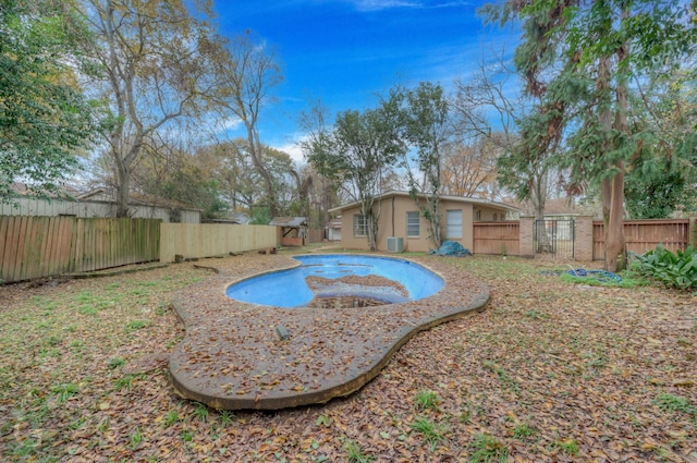 view of pool