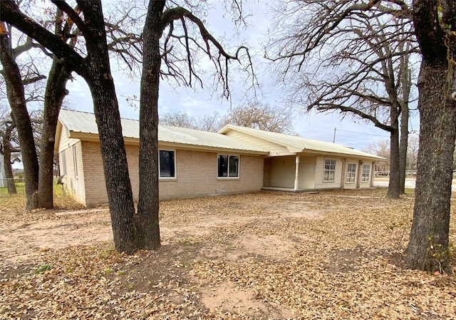 view of side of property