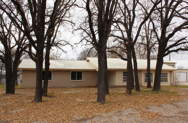 view of side of property