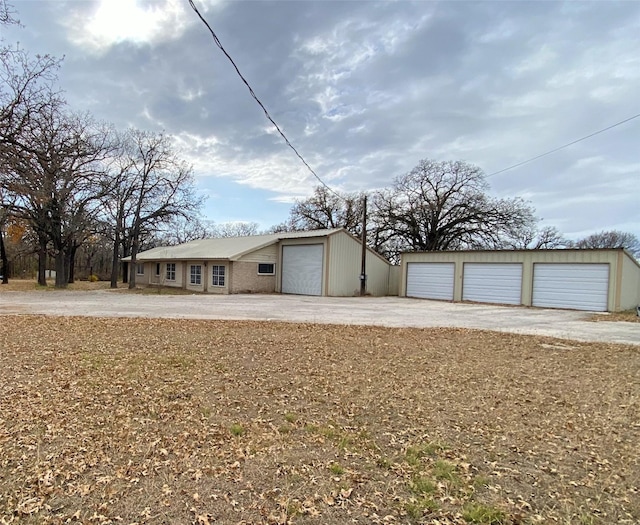 view of ranch-style home